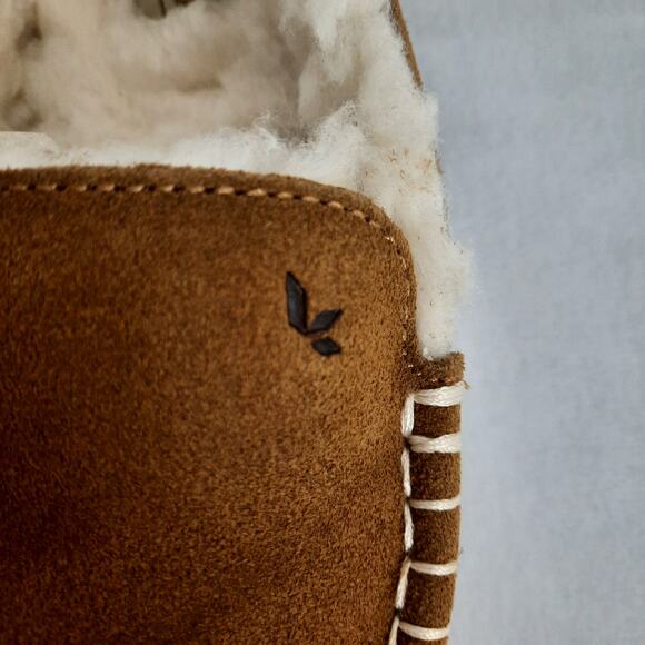 Ugg Koolaburra Women's W Lezly Tan Hard Sole Slippers - Picture 9 of 10